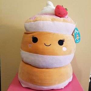 NWT SAWTELLE 16" USA Exclusive Strawberry Pancake Squishmallow
